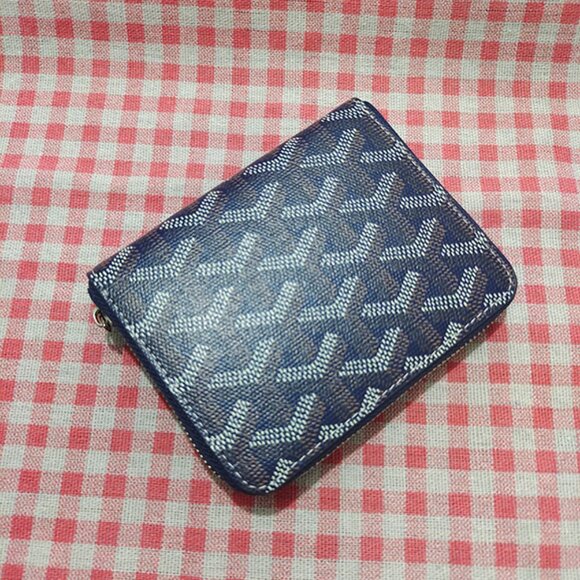 Goyard Matignon Mini Wallet – Navy Blue - Picture 6 of 8